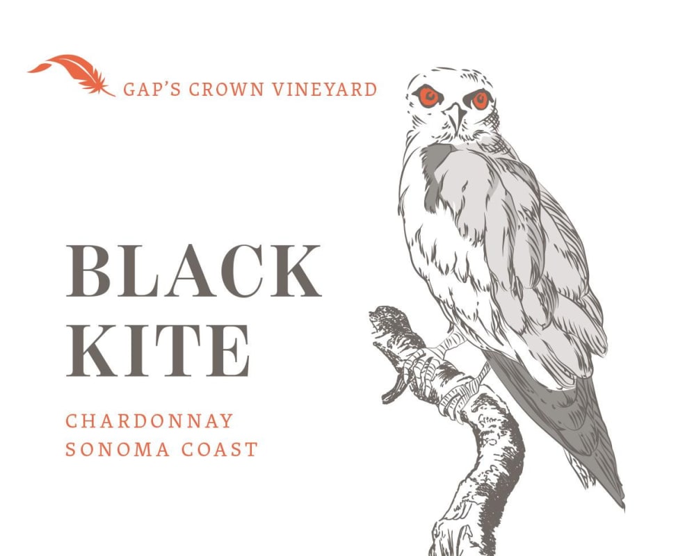 Black Kite Gap's Crown Vineyard Chardonnay 2014 Front Label