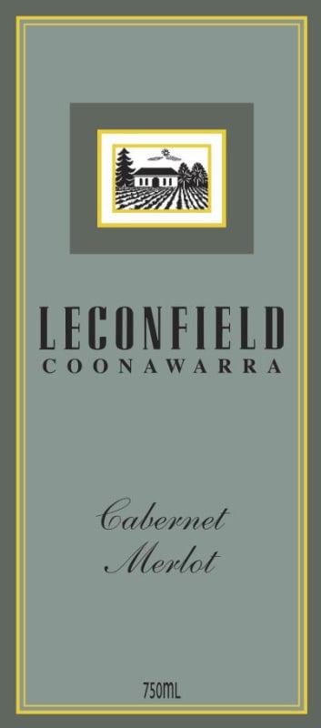 Leconfield Wines Coonawarra Cabernet Merlot 2014 Front Label