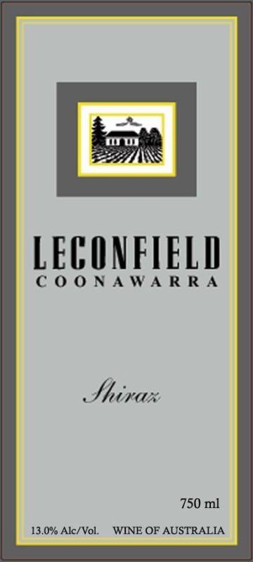 Leconfield Wines Shiraz 2012 Front Label