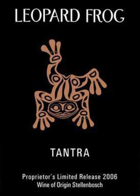 Leopard Frog Tantra 2006 Front Label