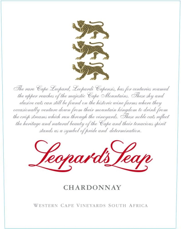 Leopard's Leap Wines Chardonnay 2014 Front Label