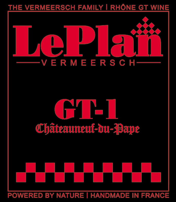Leplan-Vermeersch Chateauneuf-du-Pape GT-1 2007 Front Label