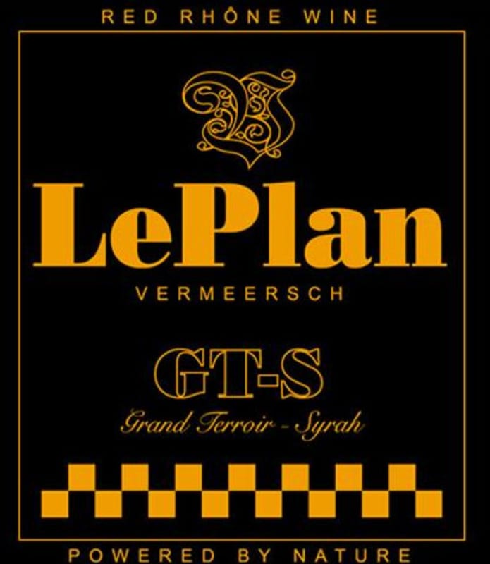Leplan-Vermeersch Cotes du Rhone Villages GT-S 2007 Front Label