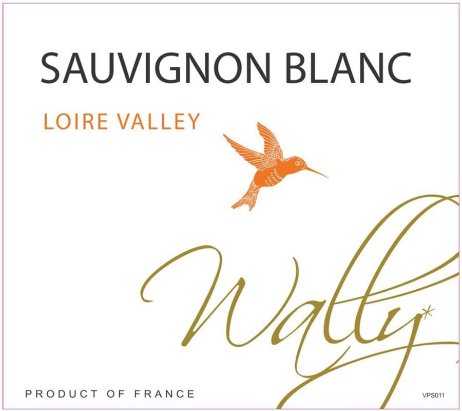 Les Caves de la Loire Wally Sauvignon Blanc 2015 Front Label