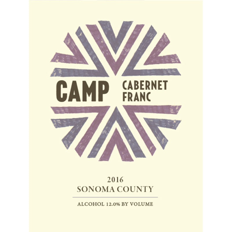 Camp Cabernet Franc 2016 Front Label