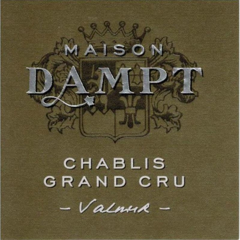 Maison Dampt Chablis Grand Cru Valmur 2014 Front Label