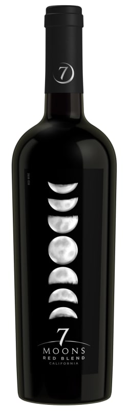 7 Moons Red Blend 2016 Front Bottle Shot