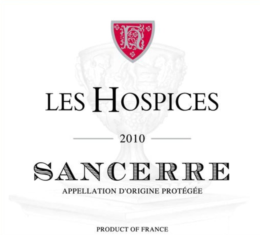 Les Hopsices - Sancerre Sancerre Rouge 2010 Front Label