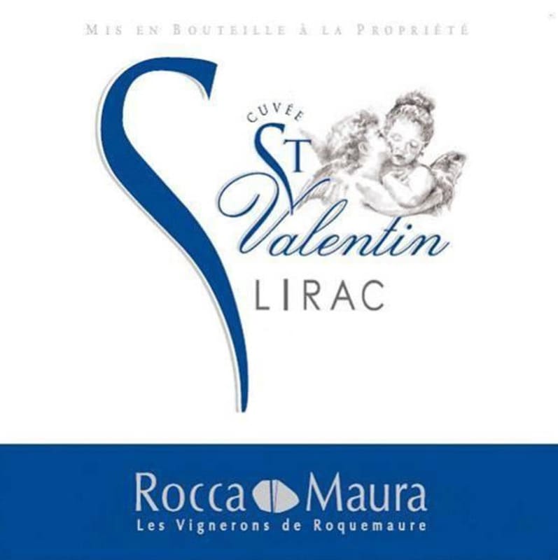Les Vignerons de Roquemaure Lirac Cuvee St Valentin 2014 Front Label
