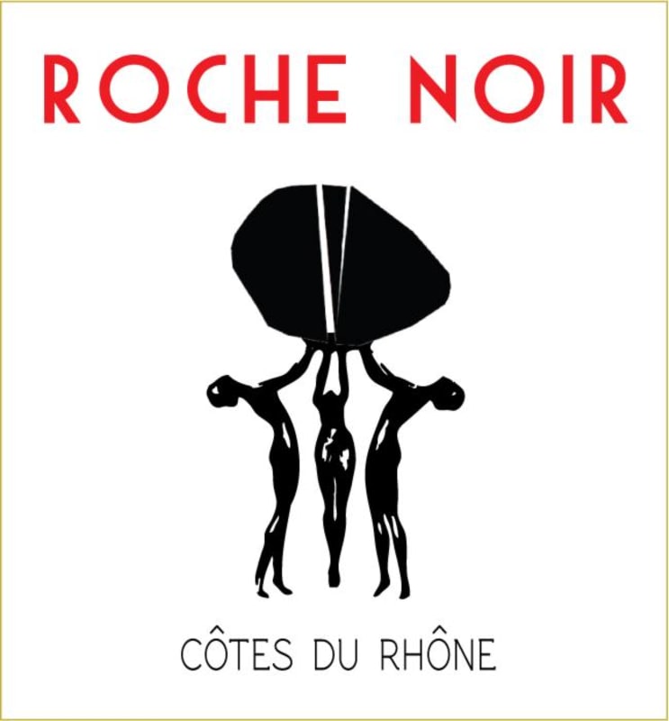 Les Vignerons de Roquemaure Cotes du Rhone Roche Noir 2013 Front Label