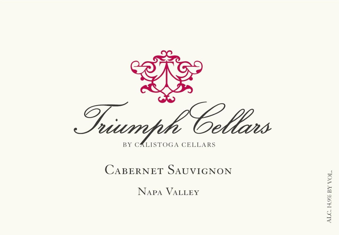 Calistoga Cellars 'Triumph Cellars' Cabernet Sauvignon 2014 Front Label
