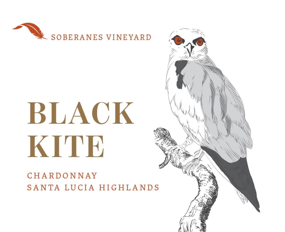 Black Kite Soberanes Vineyard Chardonnay 2013 Front Label
