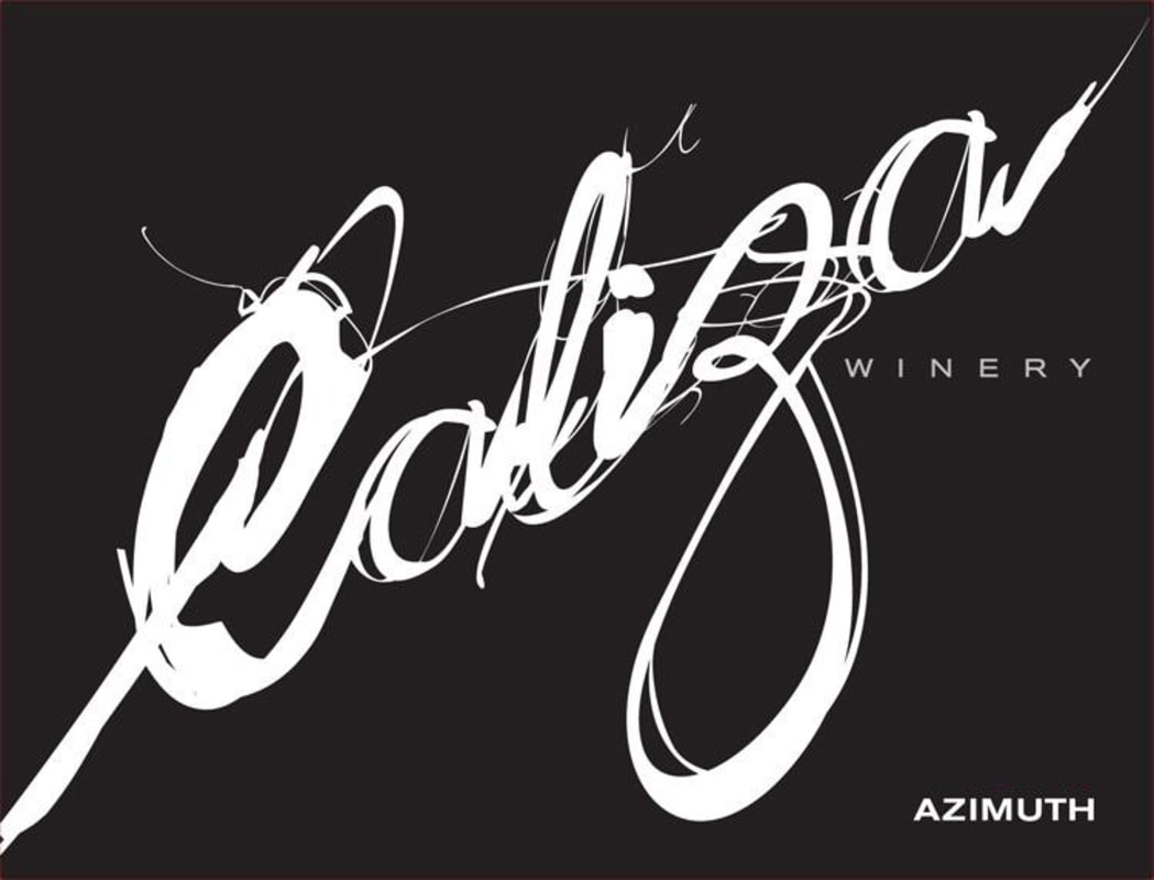 Caliza Winery Azimuth 2012 Front Label