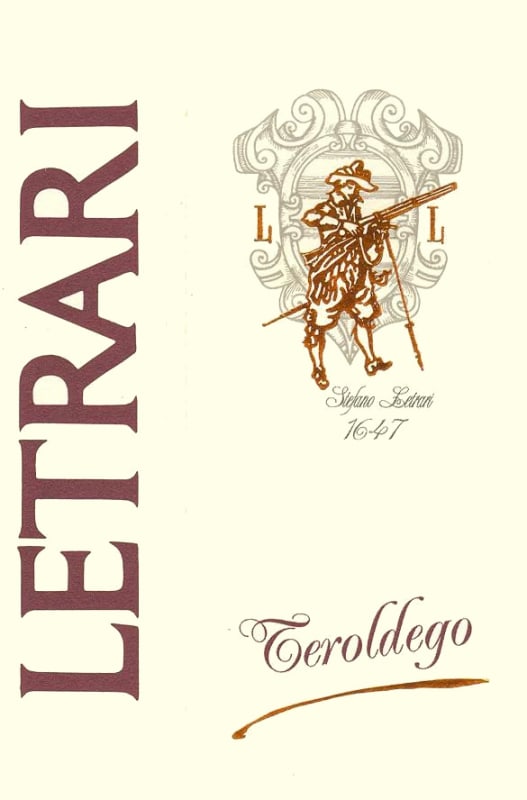 Letrari Vigneti delle Dolomiti Teroldego 2010 Front Label