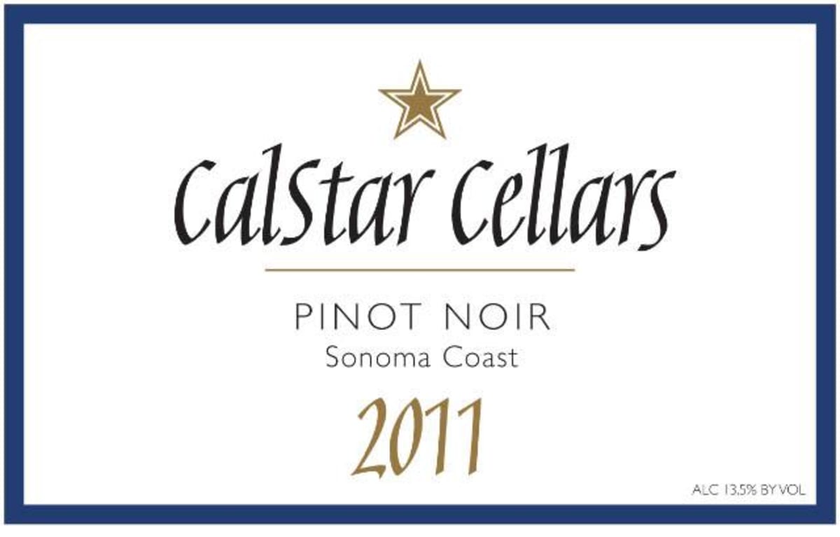 Calstar Cellars Pinot Noir 2011 Front Label