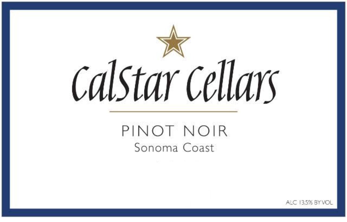 Calstar Cellars Pinot Noir 2012 Front Label