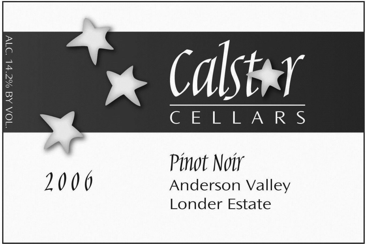 Calstar Cellars Londer Estate Pinot Noir 2006 Front Label