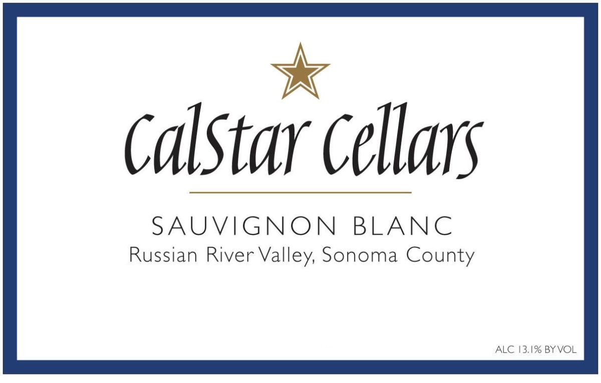 Calstar Cellars Sauvignon Blanc 2014 Front Label
