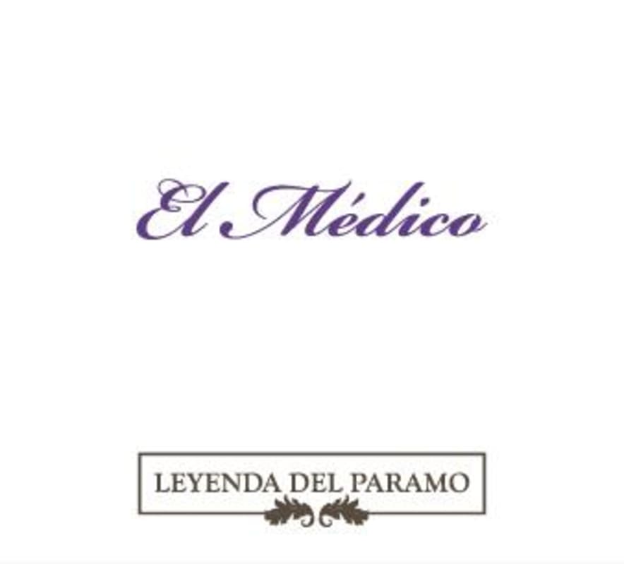 Leyenda Del Paramo Leyenda del Paramo El Medico 2011 Front Label
