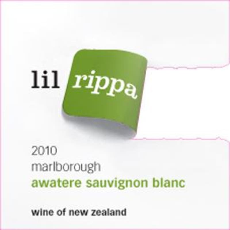 Lil Rippa Awatere Valley Sauvignon Blanc 2010 Front Label