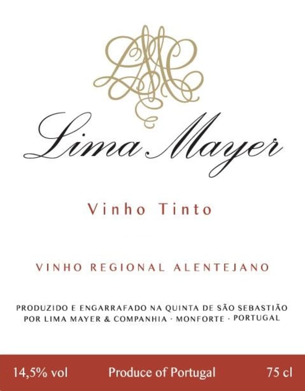 Lima Mayer & Companhia Tinto 2009 Front Label