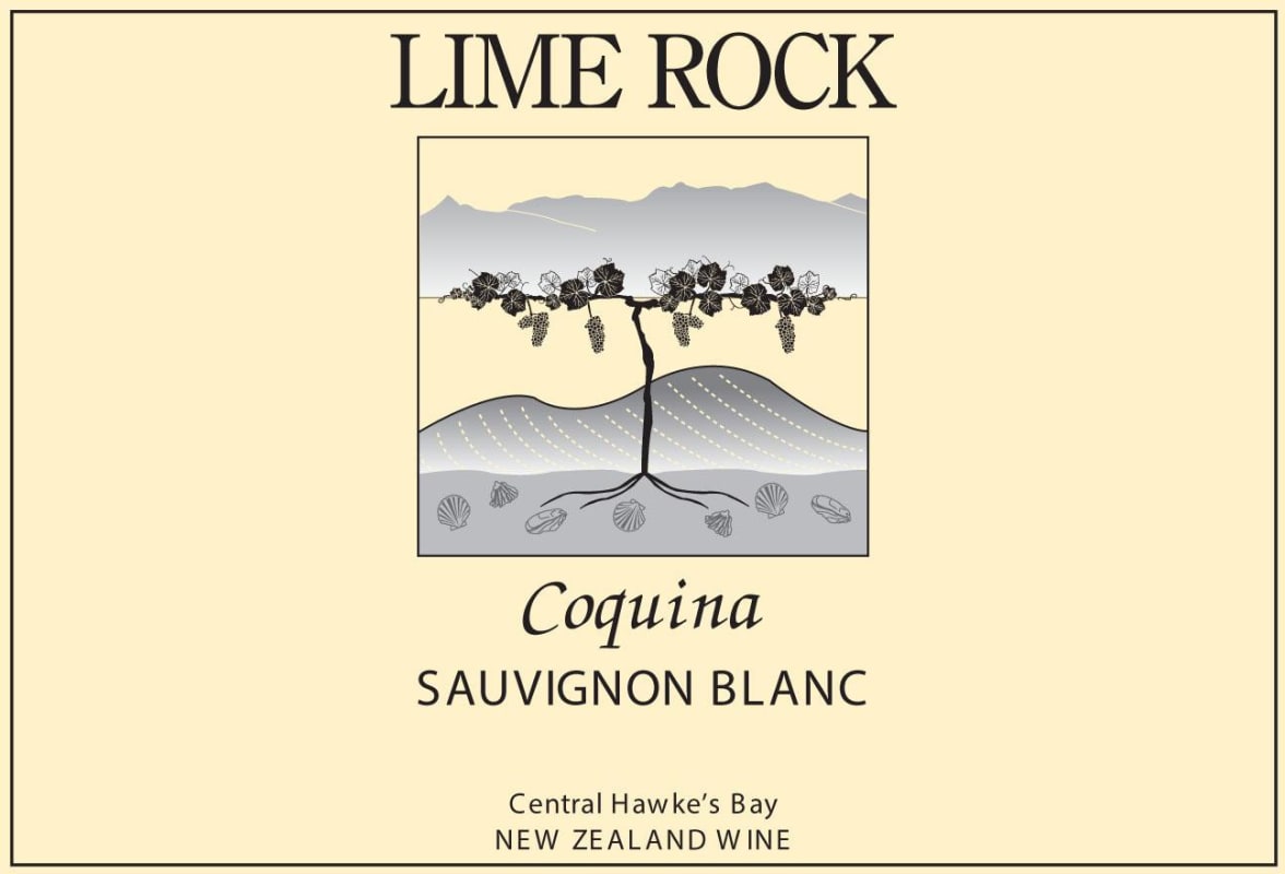 Lime Rock Wines Hawke's Bay Sauvignon Blanc 2013 Front Label