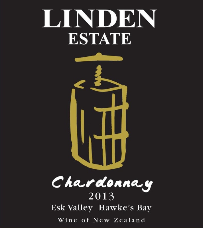 Linden Estate Winery Hawkes Bay Chardonnay 2013 Front Label