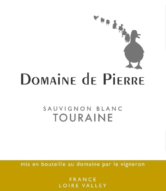 Lionel Gosseaume Touraine Domaine de Pierre Sauvignon Blanc 2015 Front Label