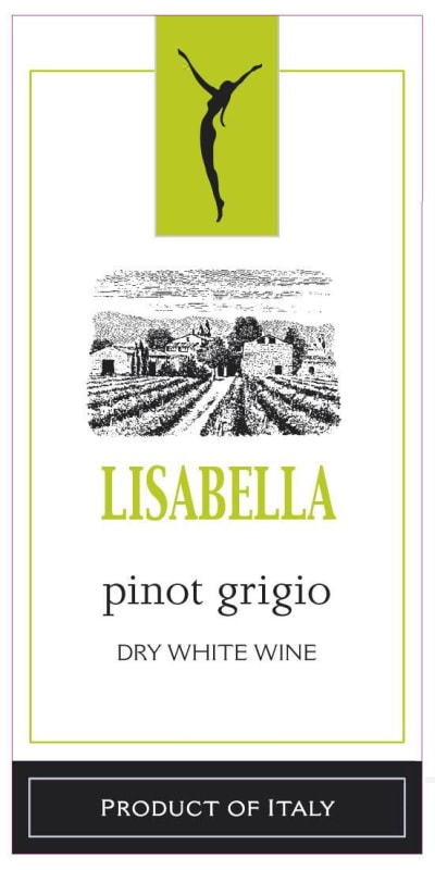 Lisabella Veneto Pinot Grigio 2011 Front Label