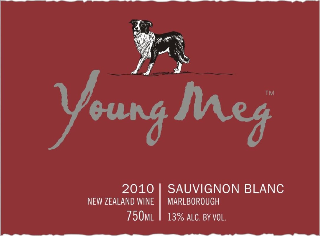 Lismore Wines Young Meg Sauvignon Blanc 2010 Front Label