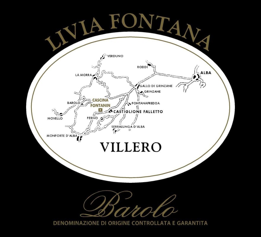 Vinos Santa Ursula Barolo Villero 2008 Front Label