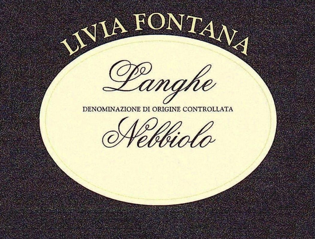 Vinos Santa Ursula Langhe Nebbiolo 2012 Front Label