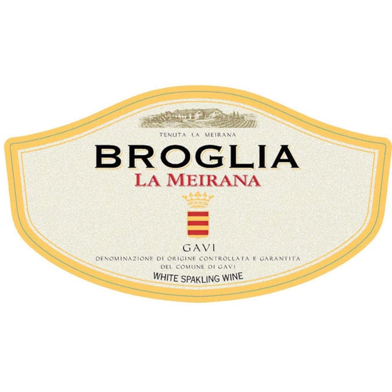 Broglia La Meirana Sparkling Gavi 2015 Front Label