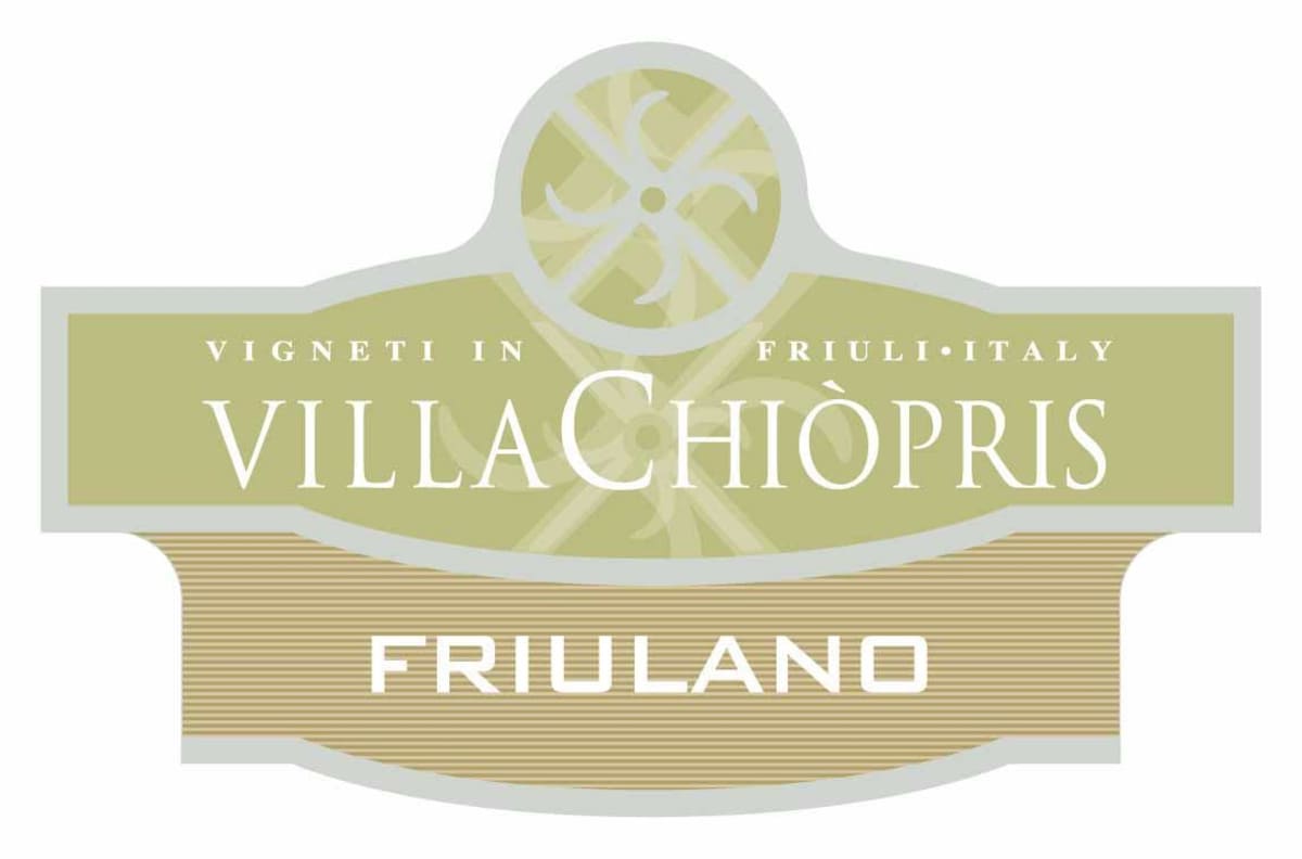 Villa Chiopris Friulano 2009 Front Label