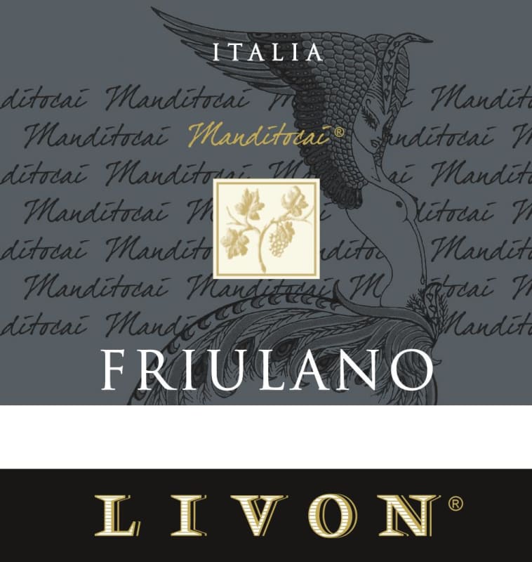 Livon Collio Manditocai Friulano 2015 Front Label