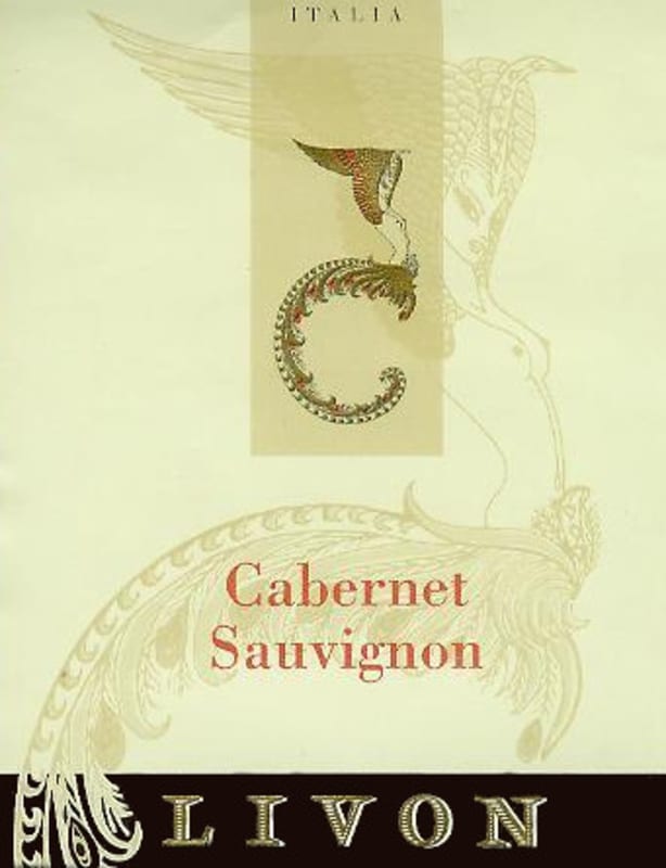Livon Collio Cabernet Sauvignon 2012 Front Label