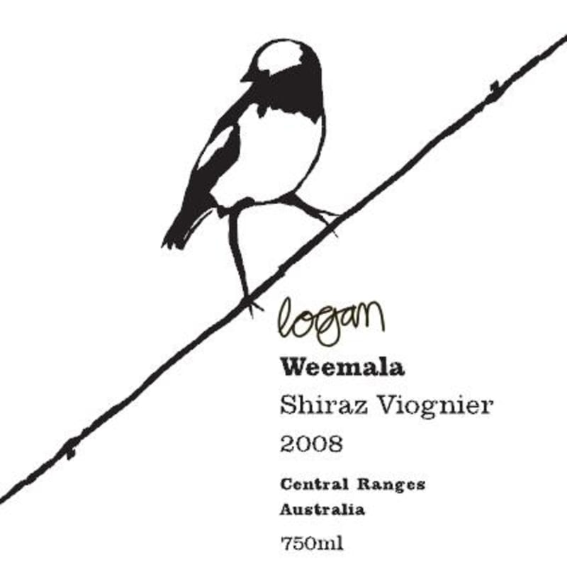 Logan Wines Weemala Shiraz Viognier 2008 Front Label