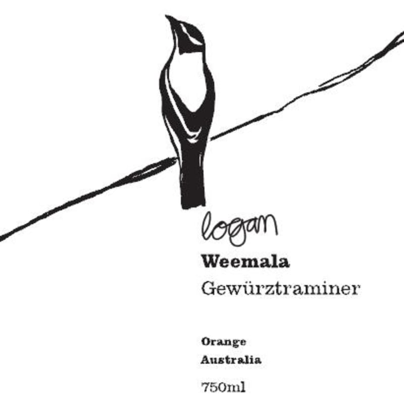 Logan Wines Weemala Gewurztraminer 2015 Front Label