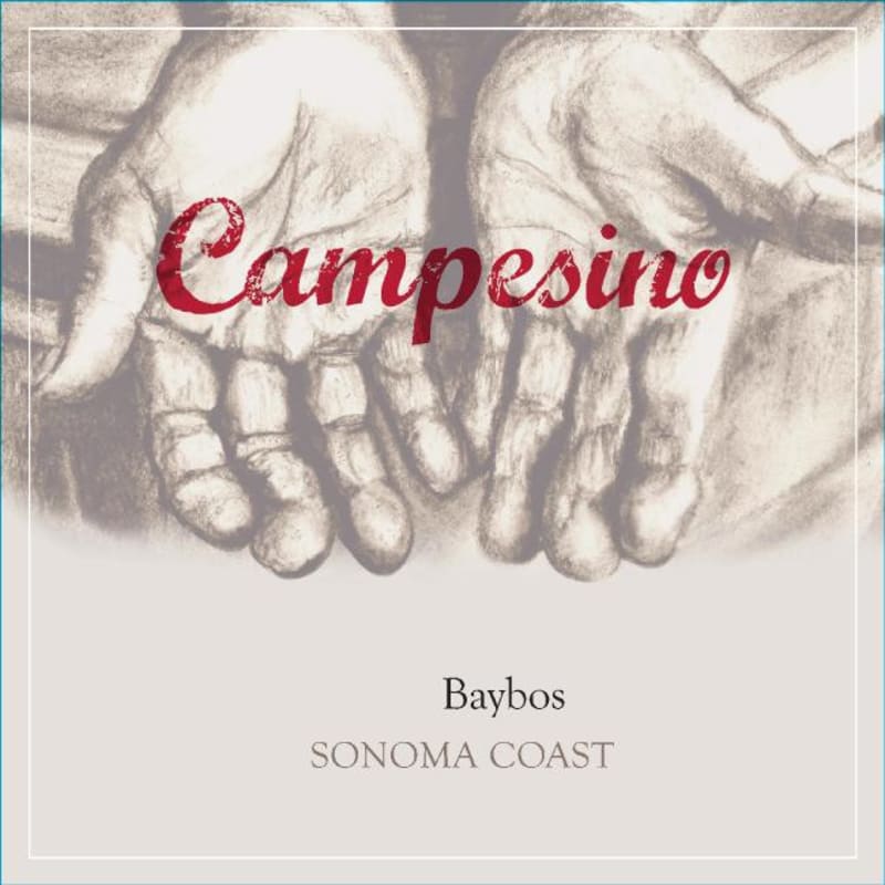 Campesino Cellars Baybos Red 2012 Front Label