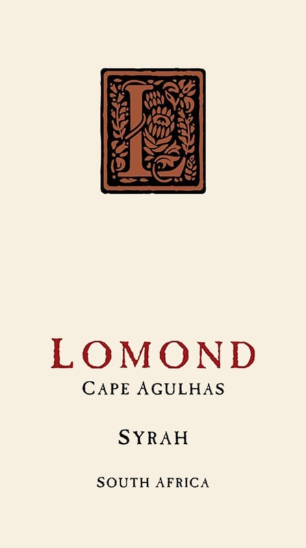 Lomond Syrah 2011 Front Label