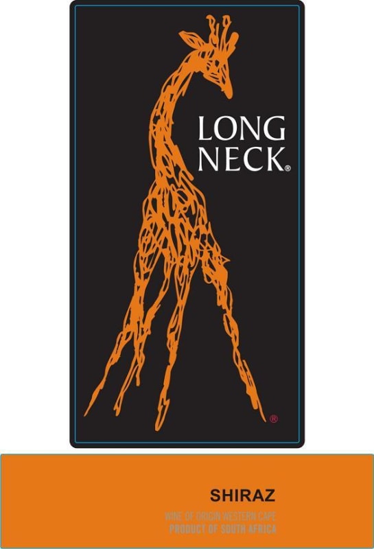 Long Neck Wines Western Cape Shiraz 2011 Front Label