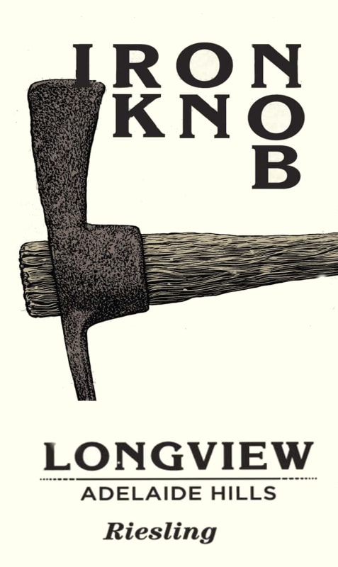 Longview Vineyard Iron Knob Riesling 2014 Front Label