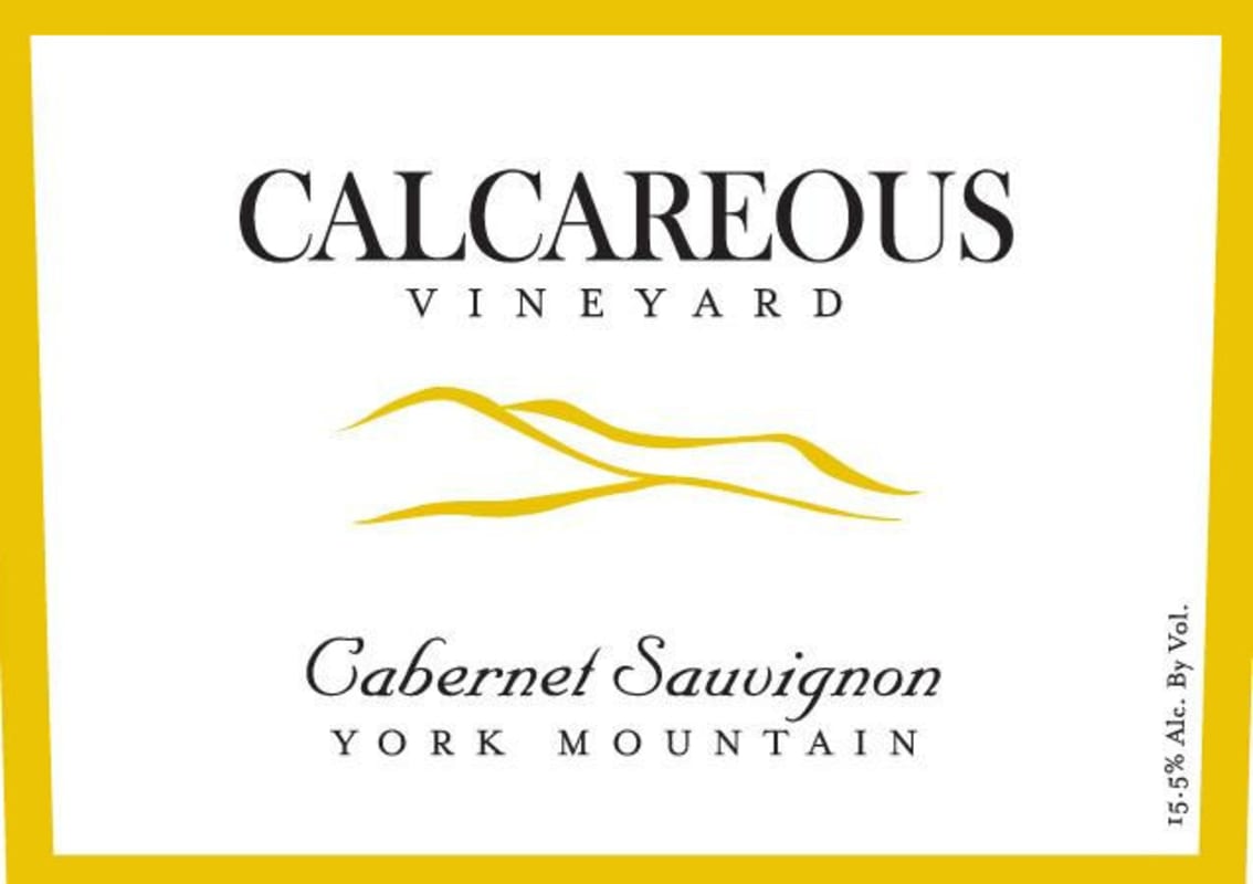 Calcareous Vineyard Cabernet Sauvignon 2008 Front Label