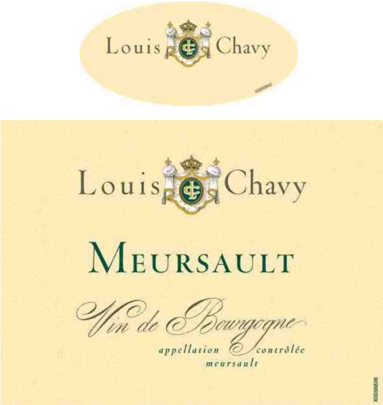 Louis Chavy Meursault 2011 Front Label