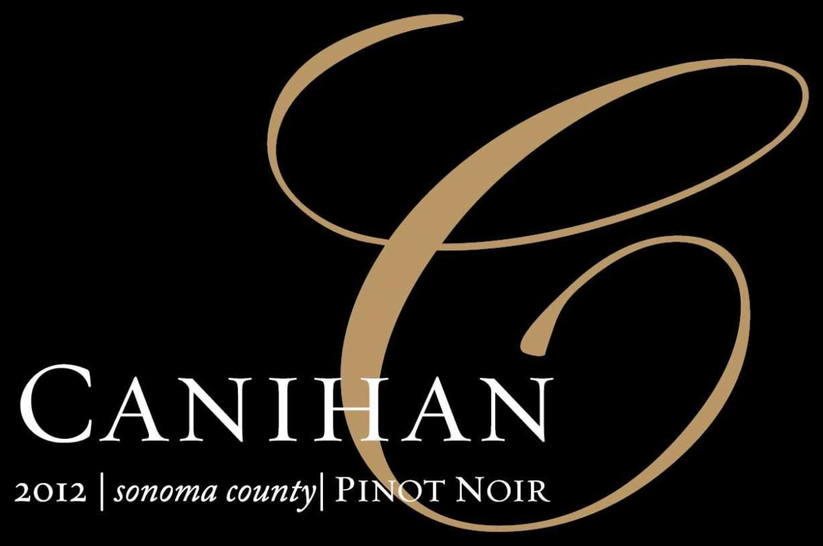 Canihan Family Winery Pinot Noir 2012 Front Label