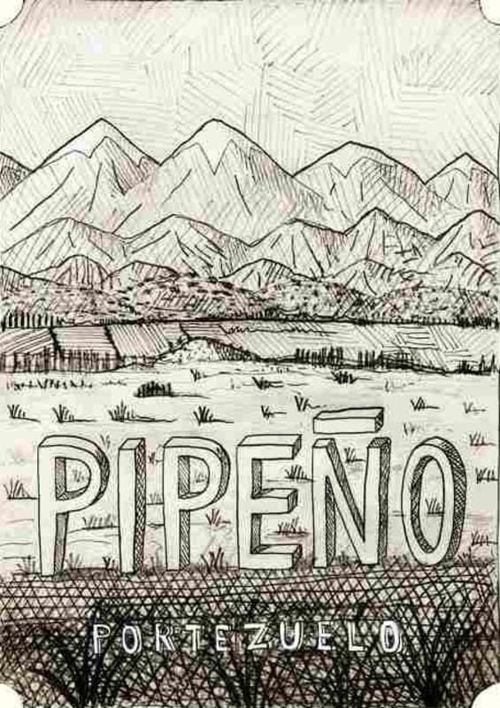 Louis-Antoine Luyt Pipeno Portezuelo 2015 Front Label