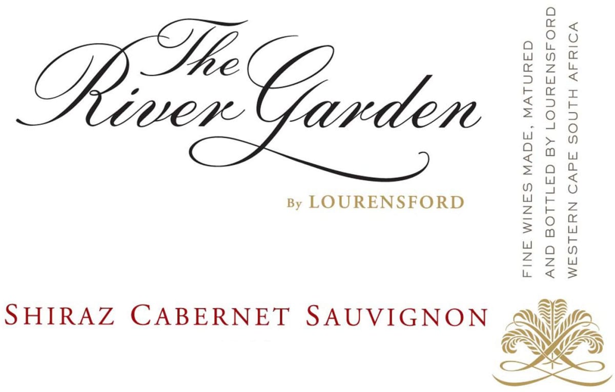 Lourensford The River Garden Shiraz Cabernet Sauvignon 2012 Front Label