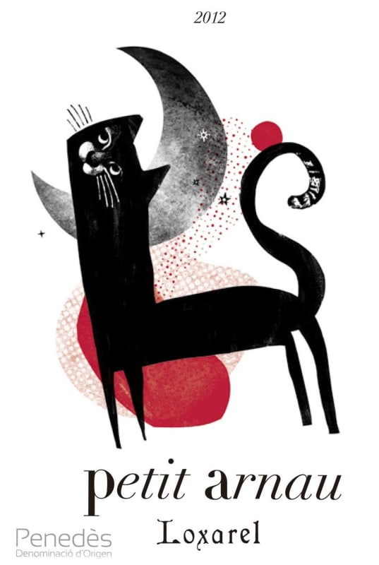 Loxarel Petit Arnau Rosat 2012 Front Label