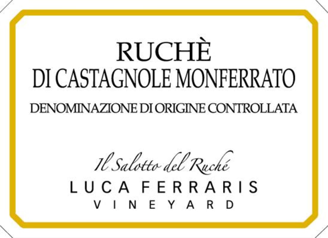 Ferraris Ruche di Castagnole Monferrato Bric d' Bianc 2010 Front Label