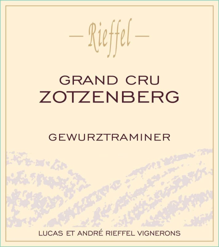 Lucas et Andre Rieffel Gewurztraminer Vendanges Tardives 2011 Front Label